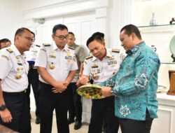 Kepala Bakamla RI Lakukan Courtesy Call ke Pimpinan 1 BPK RI