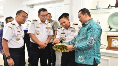 Kepala Bakamla RI Lakukan Courtesy Call ke Pimpinan 1 BPK RI