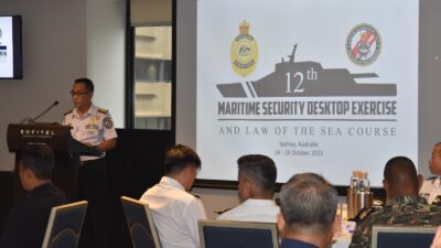 Bakamla RI Ikuti Maritime Security Desktop Exercise (MSDE) ke-12 di Sydney