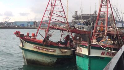 Polisi Tangkap 2 Kapal Ikan Asing Di Natuna