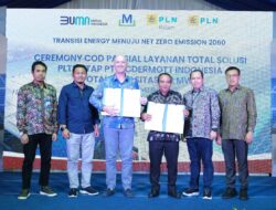 Wujudkan Energi Terbarukan, PLN Batam Mengoperasikan Layanan Total Solusi PLTS Atap PT Mc Dermott Indonesia secara Parsial