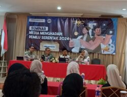 Korwil IJTI Sumatera Jadi Narsum Seminar Pemilu Serentak di Bandar Lampung
