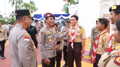 Kabareskrim Cek Persiapan Nataru Di Batam