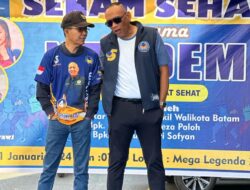 Pietra Paloh Ajak Jaga kesehatan Dengan Olah Raga