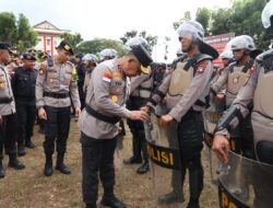 Apel Kesiapan Pengamanan TPS Polda Kepri