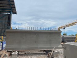 Progres pengerjaan Jembatan Layang (Fly Over) Sei Ladi, Kota Batam, hingga saat ini telah mencapai 30 persen