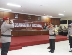 Kapolresta Barelang Pimpin Upacara Peringatan Hari Kebangkitan Nasional