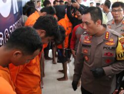 Polresta Barelang Amankan 60 Unit Sepeda Motor Curian