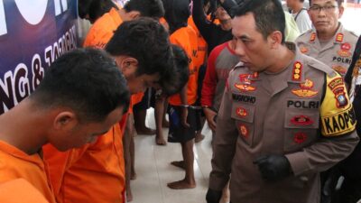 Polresta Barelang Amankan 60 Unit Sepeda Motor Curian