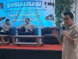 Sosialisasi tentang alat komunikasi ber SNI