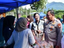Kapolda Kepri Hadiri Pameran Umkm Bersama Masyarakat Natuna.