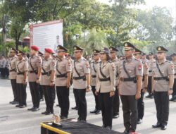 Kapolresta Barelang Pimpin Upacara Serah Terima Jabatan 8 Pejabat Polresta