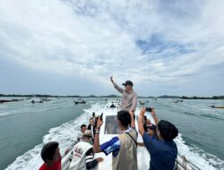 Ratusan Kapal Nelayan Pulau Terong Sambut Amsakar