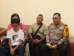 KAPOLDA KEPRI LAKSANAKAN TERKAIT KASUS PENGANIAYAAN BERAT TERHADAP ANAK DIBAWAH UMUR