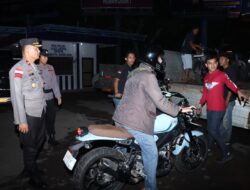 Incar Knalpot Brong, Polresta Barelang Amankan 68 Motor