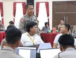 Polda Kepri Ikuti Kegiatan Gladi Posko Olah Taktis Strategi OMP 2024 yang Digelar Mabes Polri