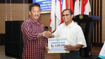 Pemko Batam Salurkan Insentif Triwulan Keempat ke 375 Pendeta