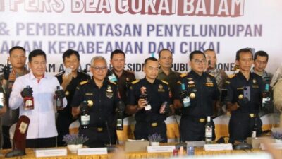 Capaian Kinerja Bea Cukai Batam, Tercatat 364 Lakukan Penindakan dan Berantas Penyelundupan
