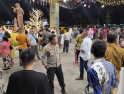 Polsek Nongsa Monitoring Pengamanan Natal