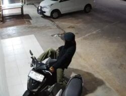 Pencuri Motor Kepergok CCTV di Lubuk Baja Batam