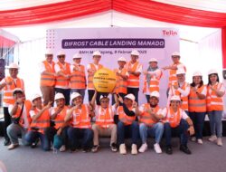 Telin Perlebar Gerbang Digital Indonesia : Kabel Bifrost Mendarat di Manado