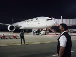 Debarkasi Haji Asal Batam, Kembali ke Tanah Air Disambut langsung oleh Danlanud HNM