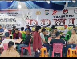 Hari Kedua Turnamen Domino Kapolda Kepri Cup Berlangsung Seru, 236 Tim Bertahan