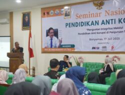 UNU Purwokerto Gaungkan Pendidikan Anti Korupsi Lewat Seminar Nasional Jadi Garda Terdepan Penguatan Integritas