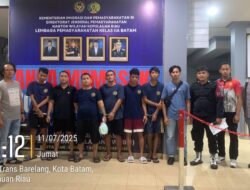 Lapas Batam-BINDA Kepri Gelar Razia Gabungan, Temukan Sabu dan Ponsel Ilegal – Enam Napi Dilimpahkan ke Polresta Barelang