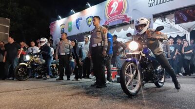 Irjen Herry dan Wali Kota Riau Saling Balapan, Ajang Drag Bike 2025