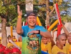 Kapolda Riau Tertantang Ikutan Tren Aura Farming Pacu Jalur yang Mendunia