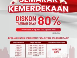 PLN Batam Beri Diskon 80 Persen Tambah Daya Sambut HUT ke-80 RI
