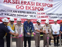Perdana, 81 Ton Produk Turunan Kelapa Ekspor Ke China