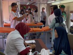 Warga Banyumas Serbu KAI RailClinic di Stasiun Kebasen, Layani Kesehatan Gratis Untuk Warga