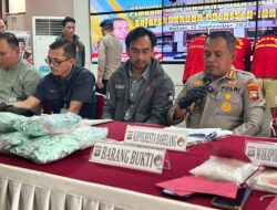 Pemusnahan Barang Bukti Narkotika dan Ungkap Kasus Peredaran Obat Ilegal