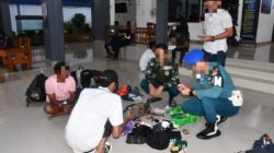 Lanal Tanjung Balai Karimun dan Satgas Intelmar Koarmada I Amankan Speed Boat Pembawa 6 PMI Ilegal di Selat Belat