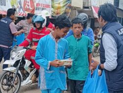 Jurnalis Berbagi Jumat Berkah Di Masjid Al-Muhajirin