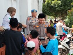 Kapolsek Batu Aji dan PT ASL Tebar Kebaikan Lewat Jumat Berkah di Masjid Al-Ishlah