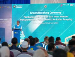 Perkuat Pasokan Gas Dalam Negeri, PLN EPI Mulai Pembangunan Pipa Gas Ruas Natuna-Pemping