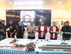 Polisi Bongkar Sindikat Pencurian Fasilitas Umum di Batam, Pelaku Positif Narkoba