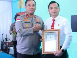 Kinerja Kasat Reskrim Barelang Mendapat Penghargaan dari Kapolda Kepri