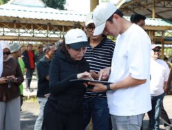 Li Claudia Tinjau Proyek Jalan dan Drainase di Batam saat Libur Idul Adha