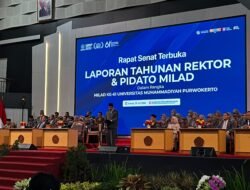 Laporan Rektor Milad ke-61: UMP Melesat Lewat Riset, Inovasi, dan Kolaborasi Internasional