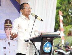 Amsakar Letakkan Batu Pertama SMKN 13 Batam, Sebut Pendidikan Kunci Masa Depan Daerah