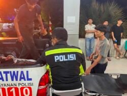 Kecelakaan Tunggal di Padangsidimpuan, Motor Vario Tabrak Beton Jembatan, Satu Penumpang Meninggal Dunia