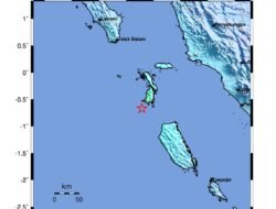 Gempa M5,8 Guncang Nias Selatan, Getaran Terasa hingga Padangsidimpuan