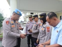 Propam Polres Tapsel Gelar Gaktiblin, Personel Diingatkan Jauhi Judi Online dan Pinjol Ilegal