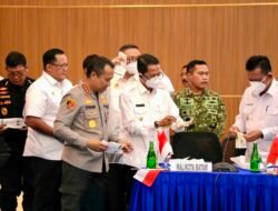 1,3 Ton Ketamine Dimusnahkan, Batam Perkuat Pengawasan Jalur Laut