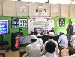 Tak Cukup Tangkap Pelaku, Polisi Ajak 95 Santri di Tapsel Belajar Menolak Narkoba