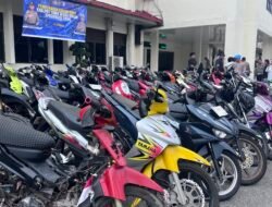 267 Motor Berknalpot Brong Ditindak Polresta Barelang, Dibidik Cegah Balap Liar